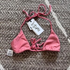 VDM the label bikini top sz XS